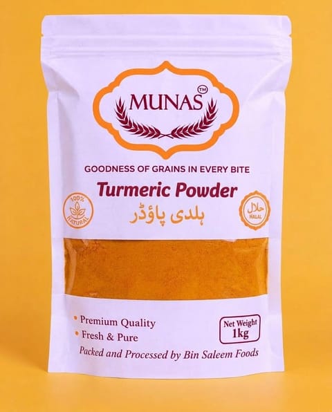 MUNAS Turmeric Powder (haldi) 1 kg pack